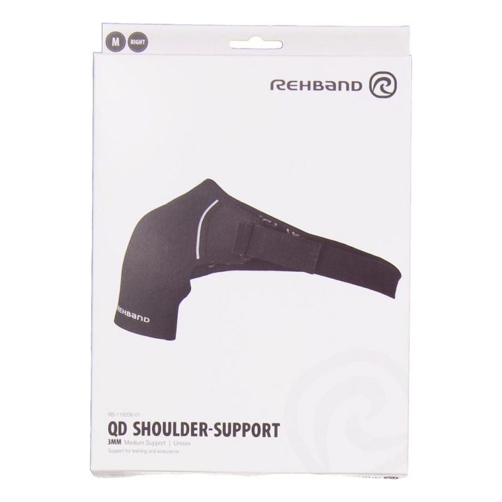 Qd Shoulder Support Right 3mm Black