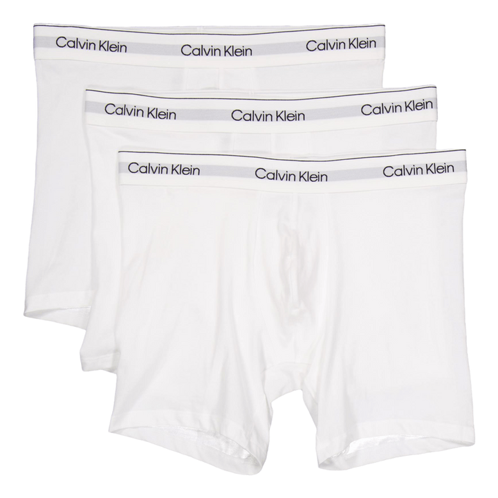 Boxer Brief 3pk 100 White, White, White