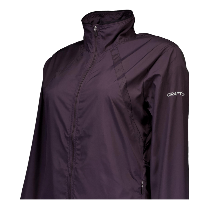 Adv Essence Wind Jacket W Dk Plum