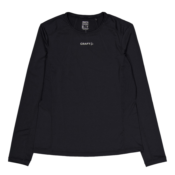 Adv Essence Ls Tee 2 W Black