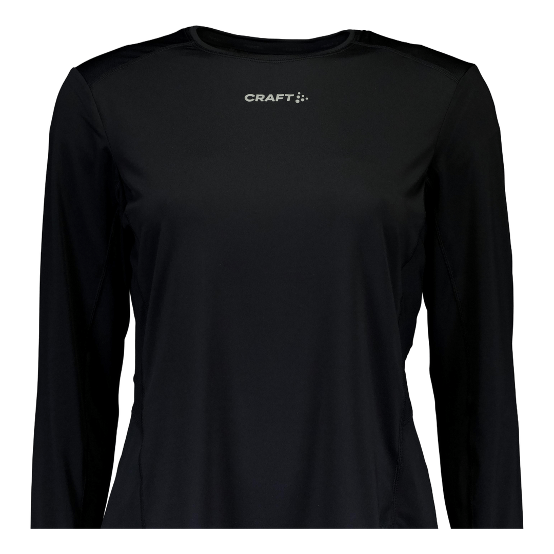 Adv Essence Ls Tee 2 W Black