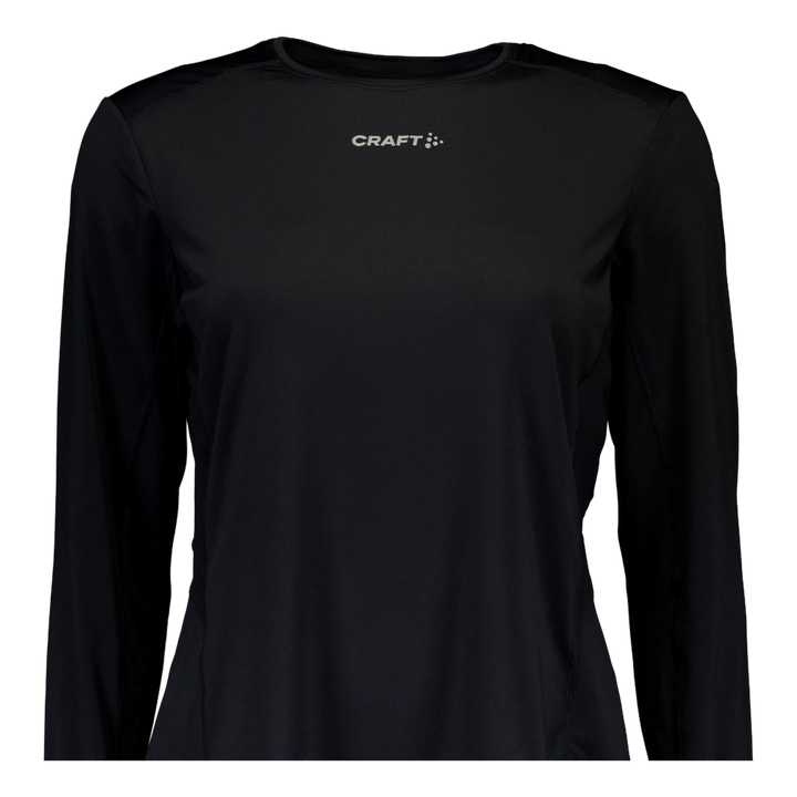 Adv Essence Ls Tee 2 W Black