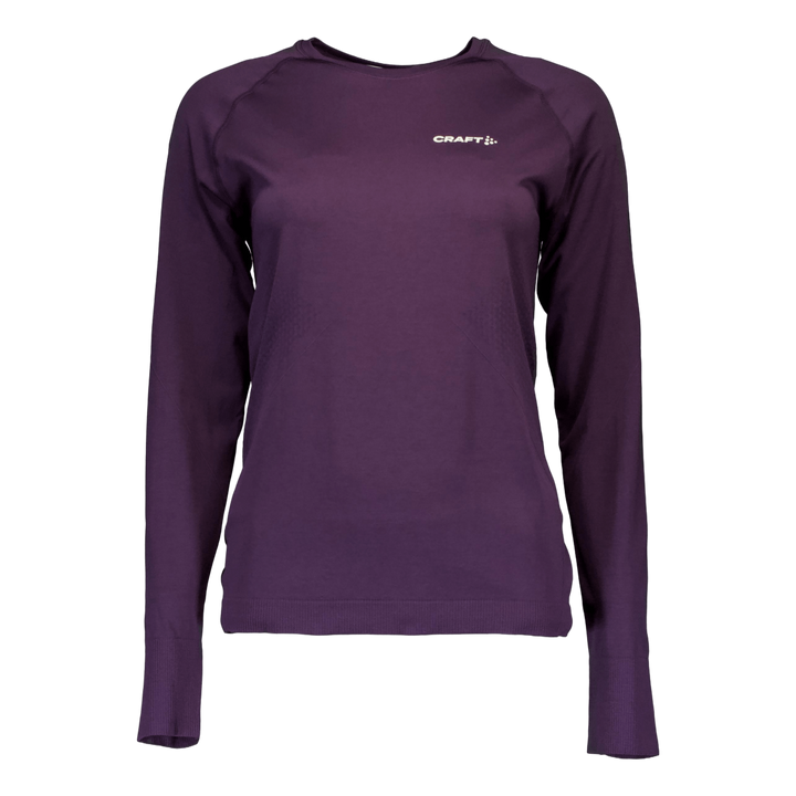 Core Dry Active Comfort Ls W Dk Plum