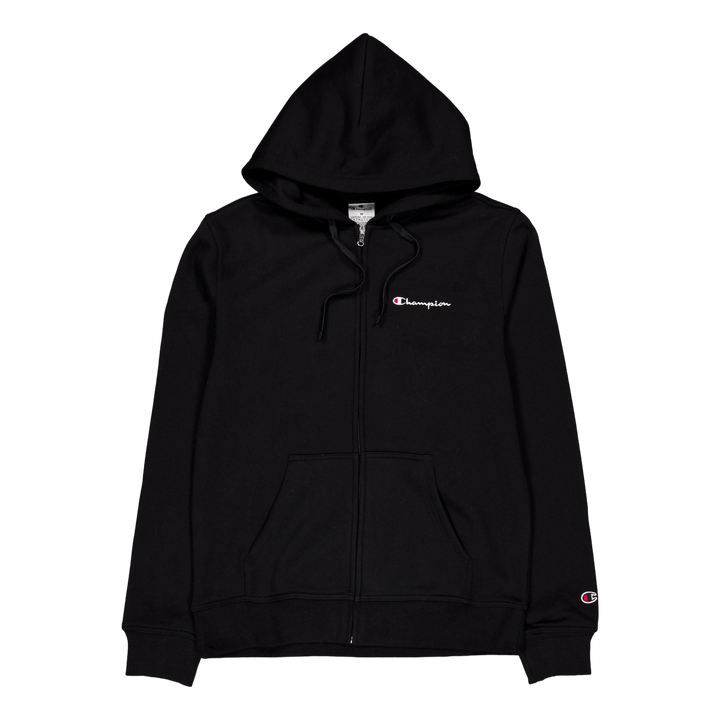 Hooded Full Zip Sweatshirt Black Beauty