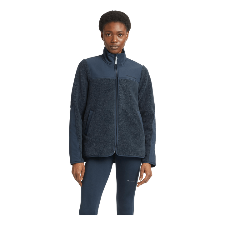 Phoebe Pile Jacket Space Navy