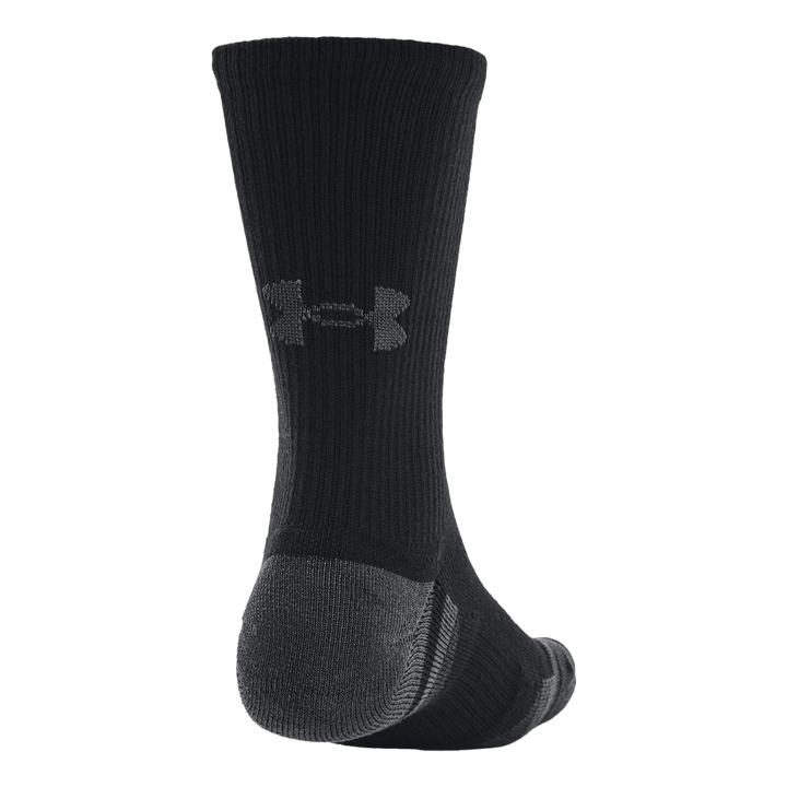 Ua Performance Tech 3pk Crew Black