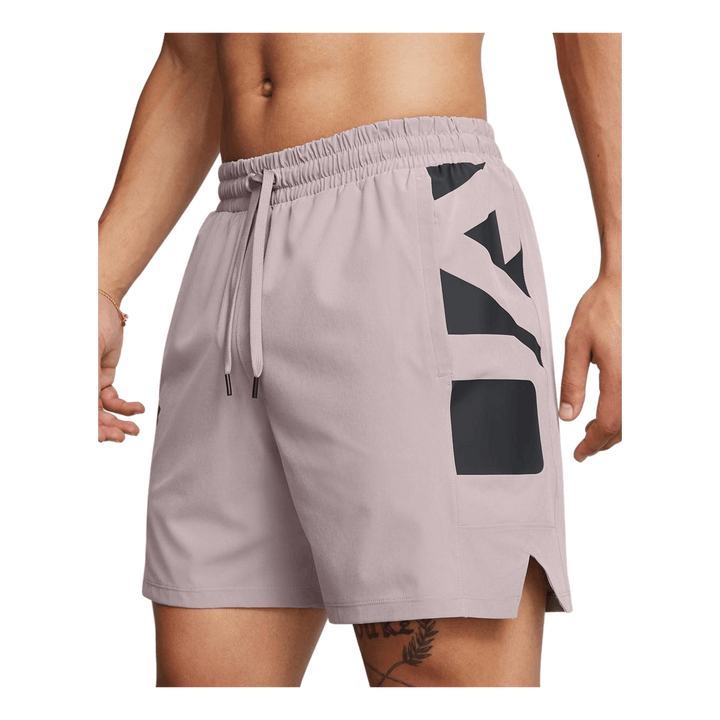 Ua Baseline Woven Short Tetra Gray