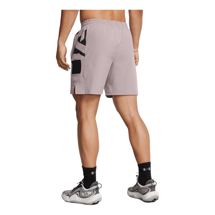 Ua Baseline Woven Short Tetra Gray