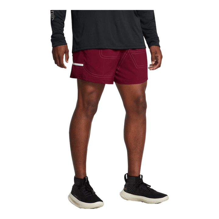 Ua Baseline Pro 5" Short Cardinal