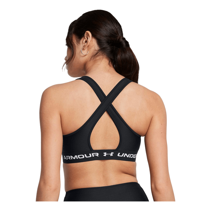 Crossback Mid Bra Black