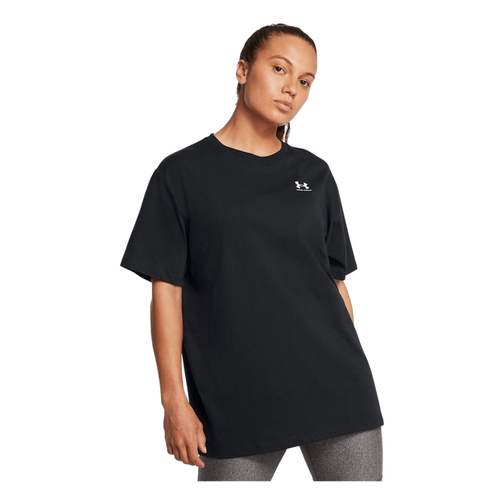 Ua W Bfos Logo Tee Ss Black