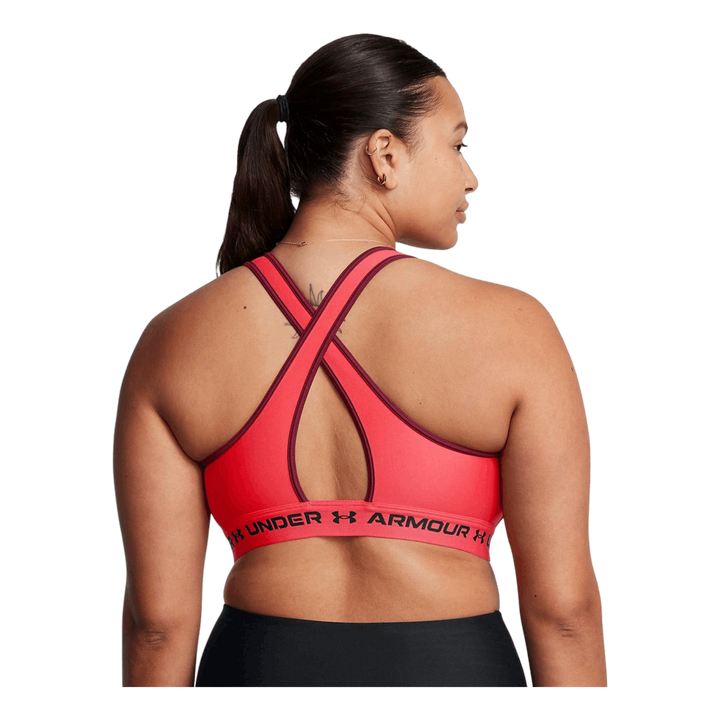 Crossback Mid Bra Racer Red