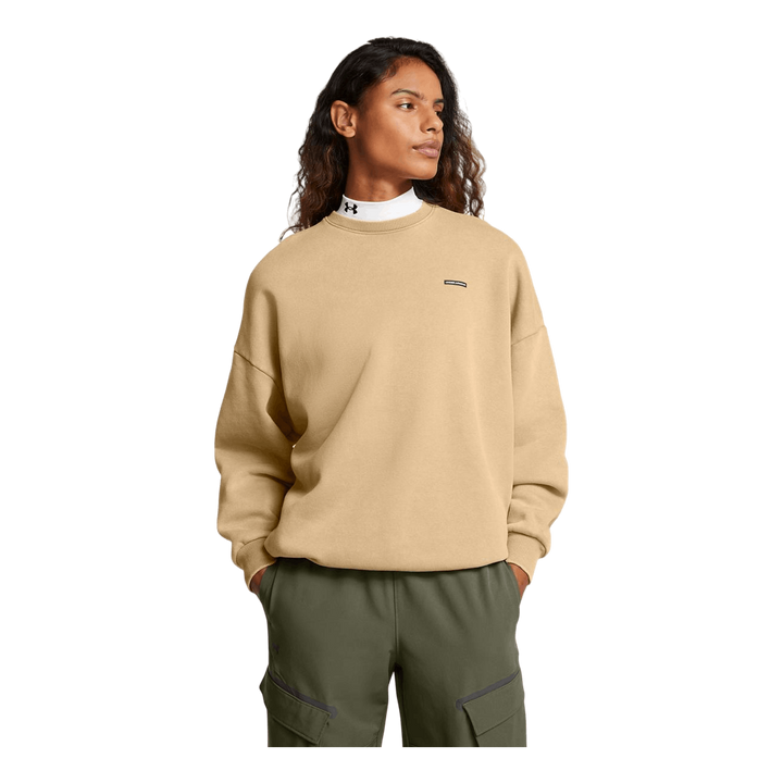 Ua Icon Hwt Flc Os Crew Camel