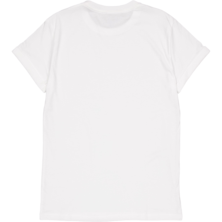 Roll-Up Tee White