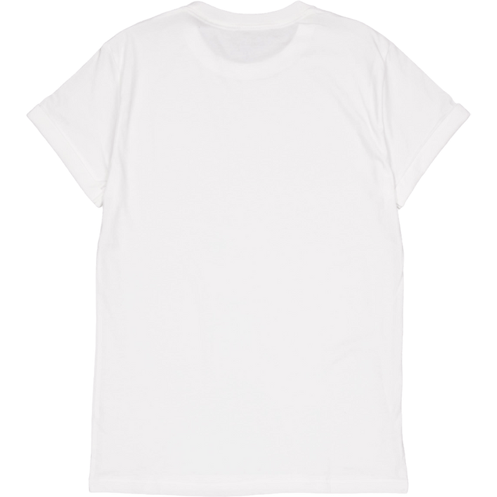 Roll-Up Tee White