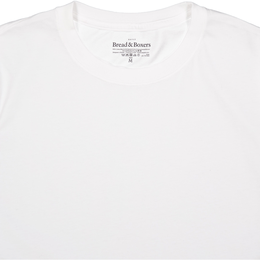 Roll-Up Tee White