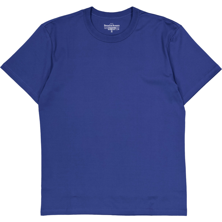 Crew-Neck Pima Ink Blue