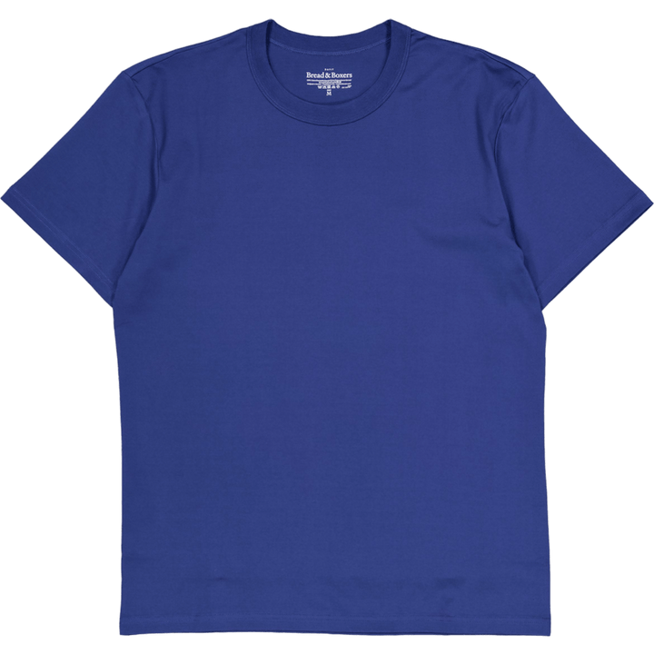 Crew-Neck Pima Ink Blue