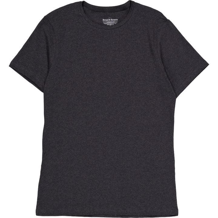 Crew-neck 2-pack Dark grey melange