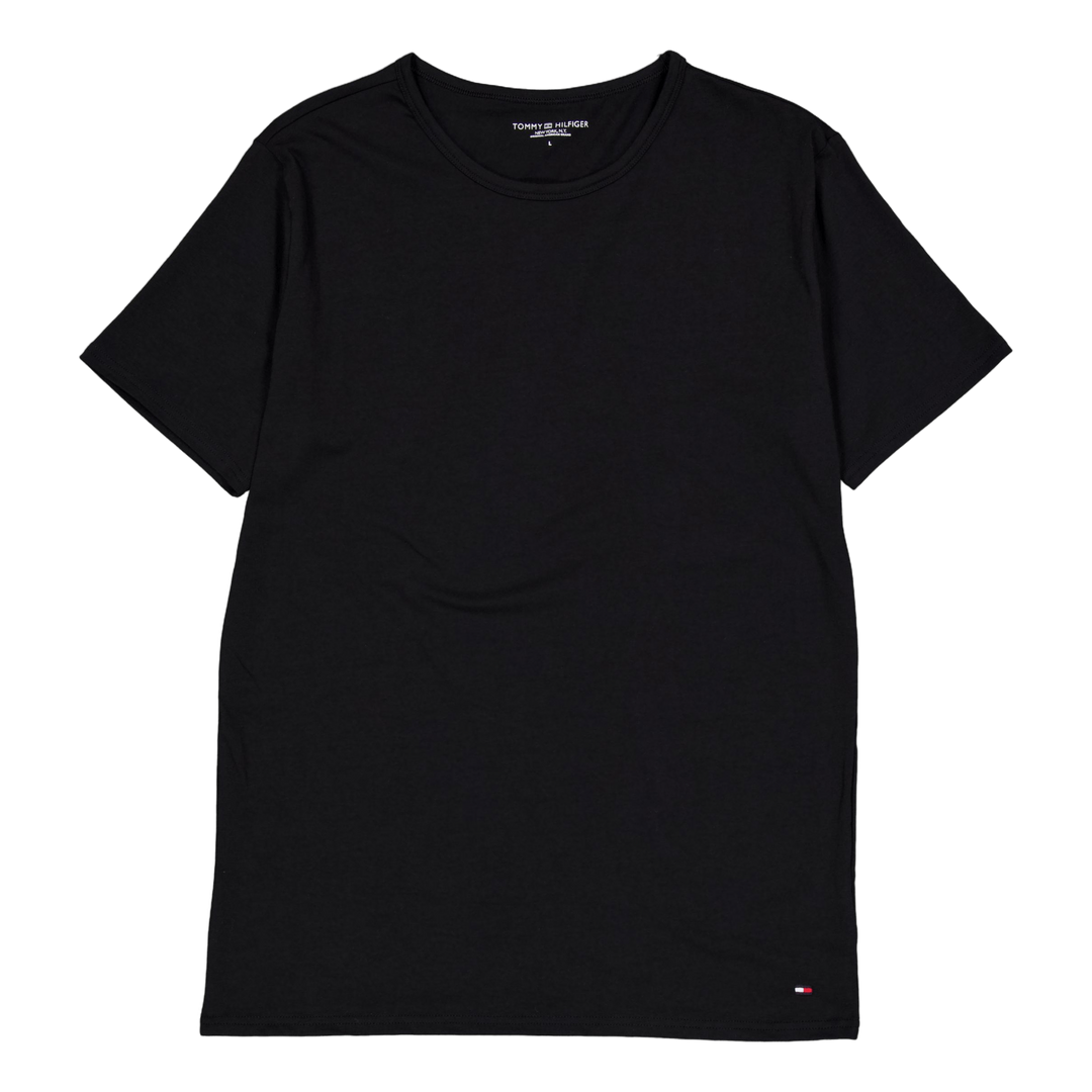 Stretch Cn Tee Ss 3pack Black/black/black