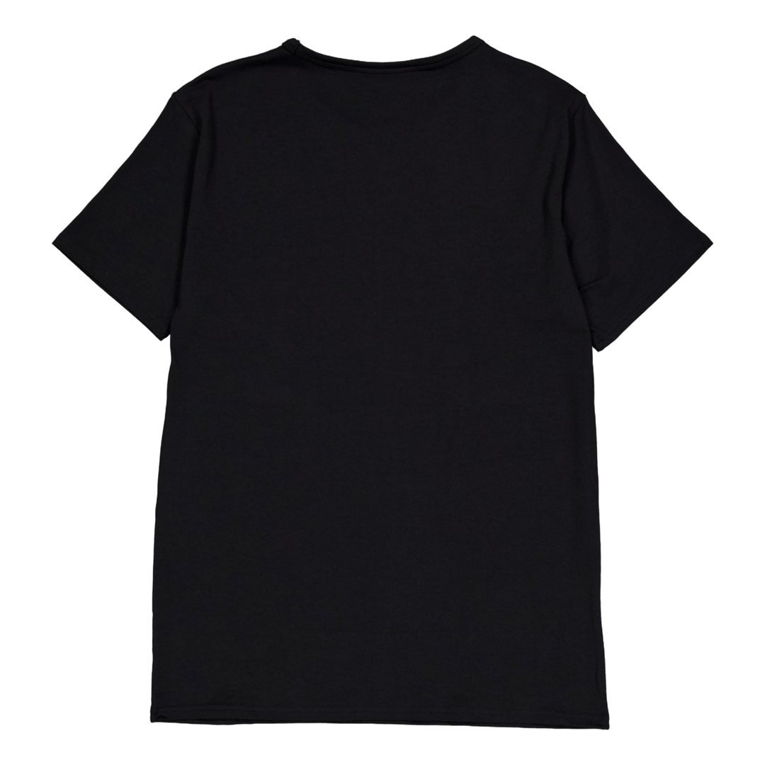 Stretch Cn Tee Ss 3pack Black/black/black