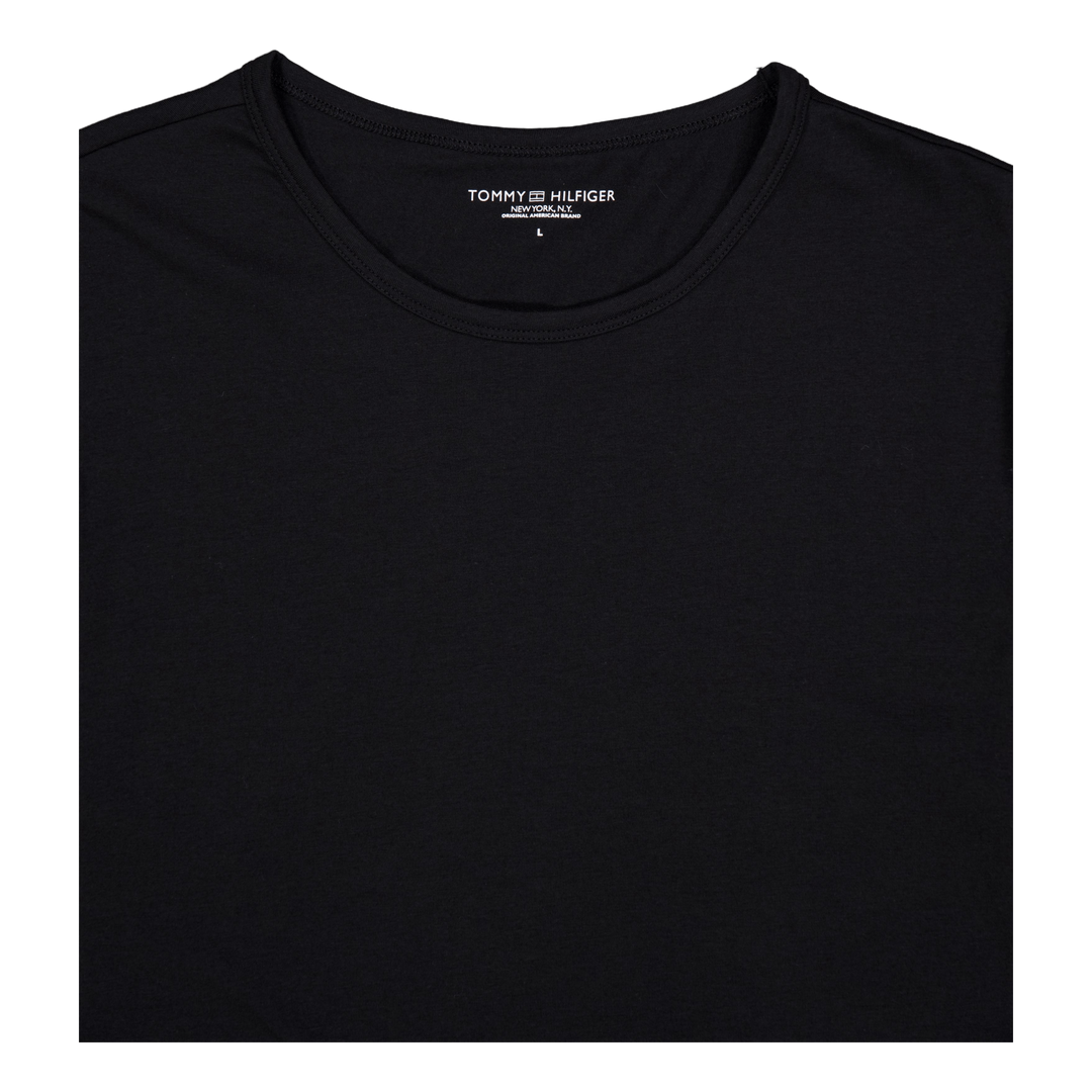 Stretch Cn Tee Ss 3pack Black/black/black