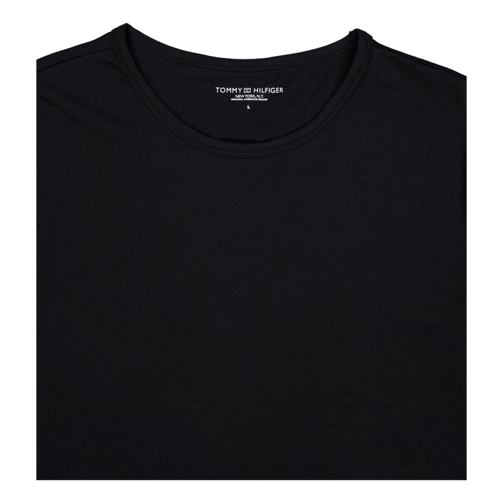 Stretch Cn Tee Ss 3pack Black/black/black