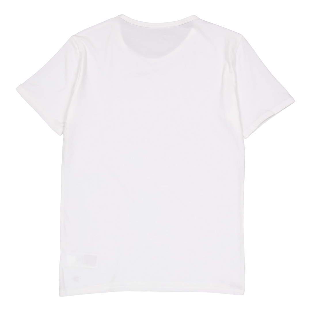 Stretch Cn Tee Ss 3pack White/white/white