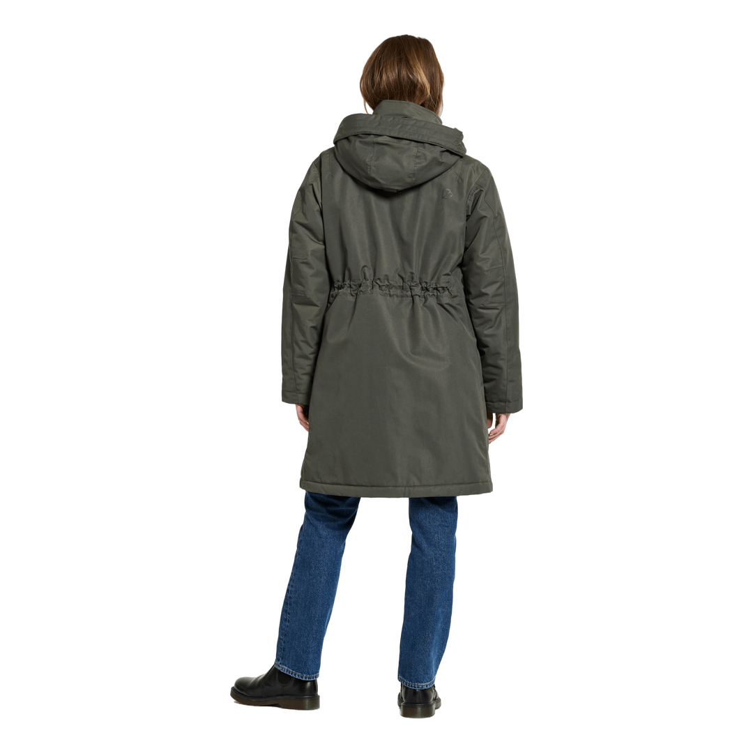 Josefine Wns Parka 2 Deep Green