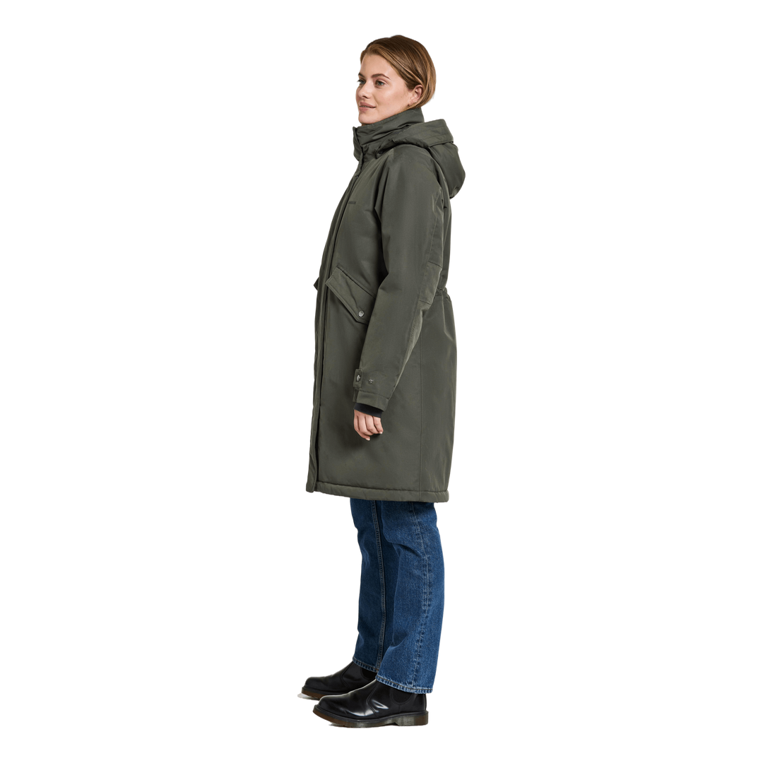 Josefine Wns Parka 2 Deep Green