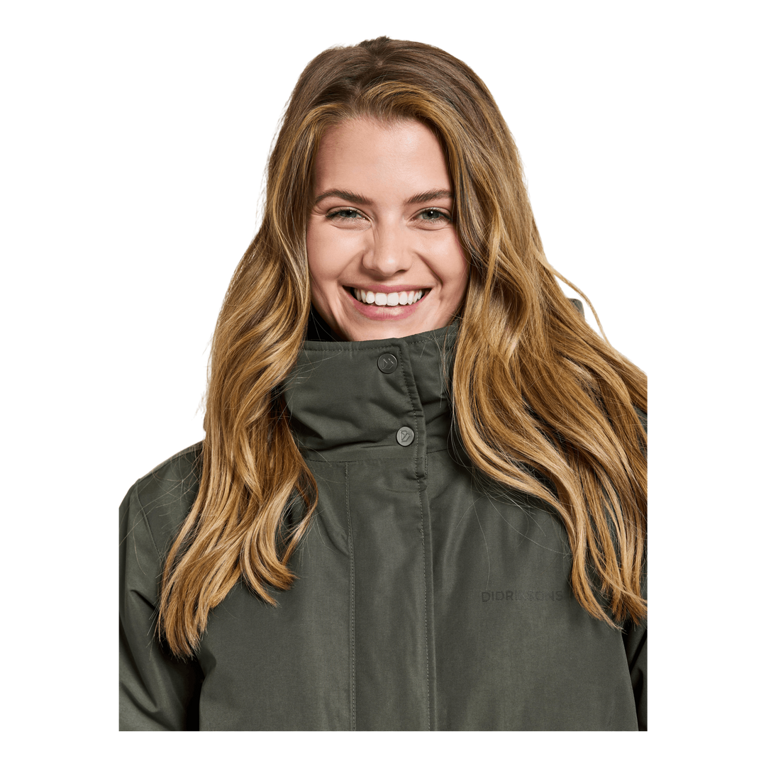 Josefine Wns Parka 2 Deep Green