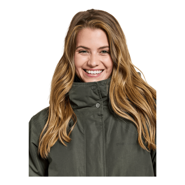 Josefine Wns Parka 2 Deep Green