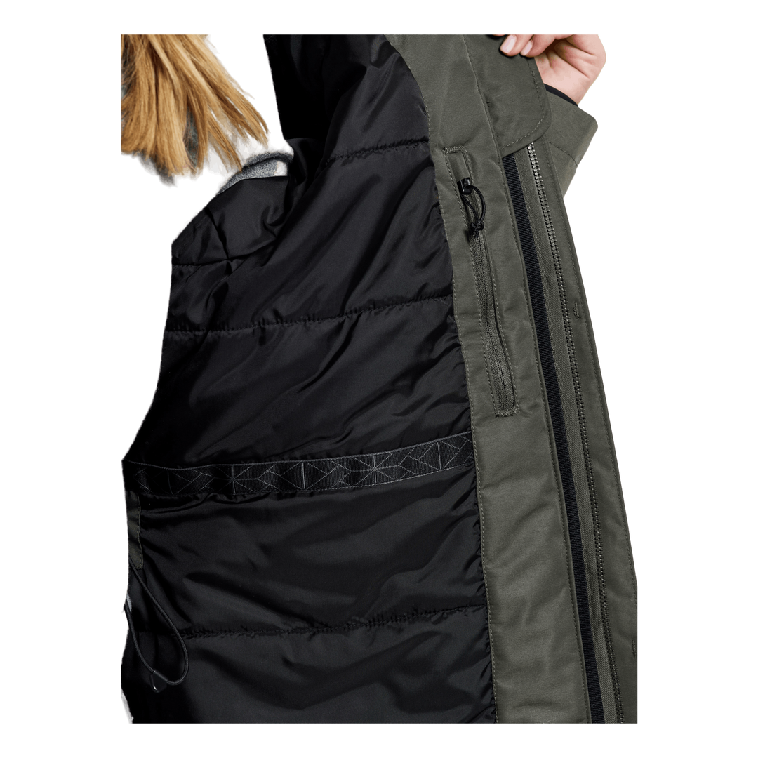 Josefine Wns Parka 2 Deep Green