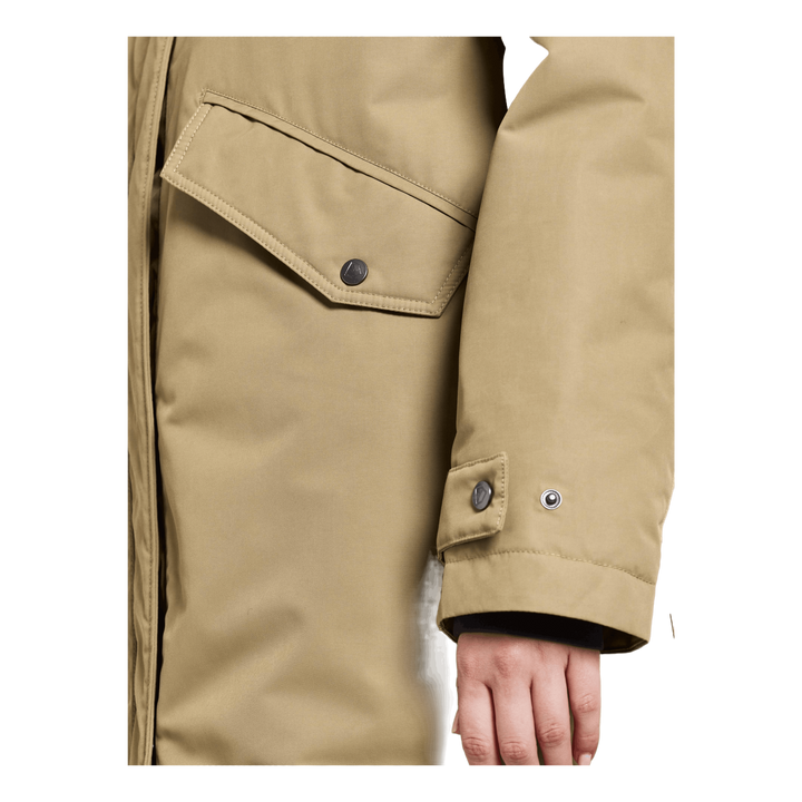 Josefine Wns Parka 2 Wood