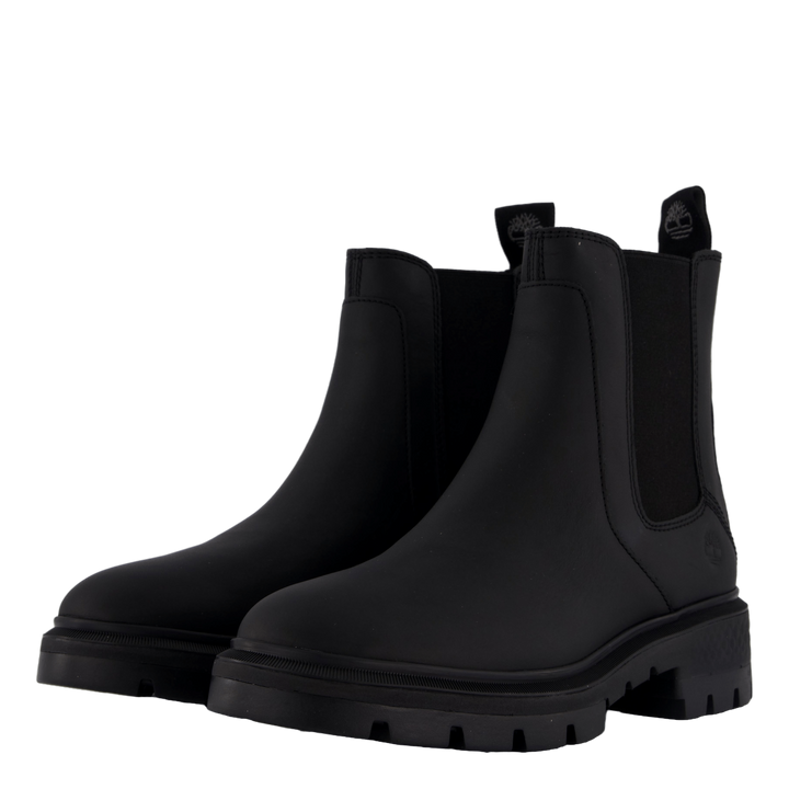 Mid Chelsea Boot Jet Black