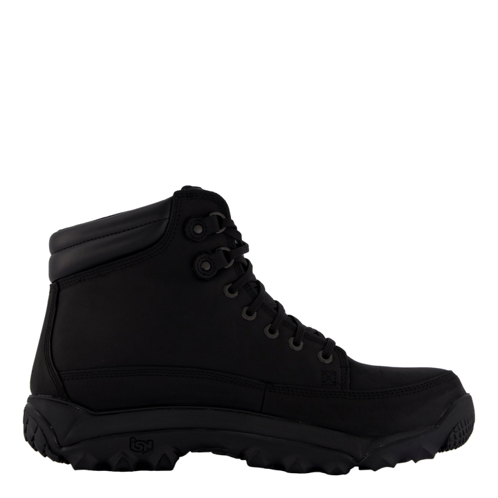 Mid Lace Up Waterproof Hiking  Black