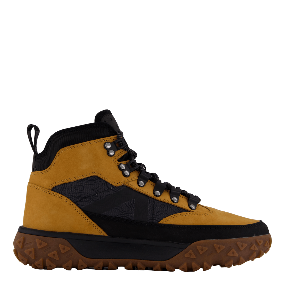 Mid Lace Up Waterproof Hiking  Wheat