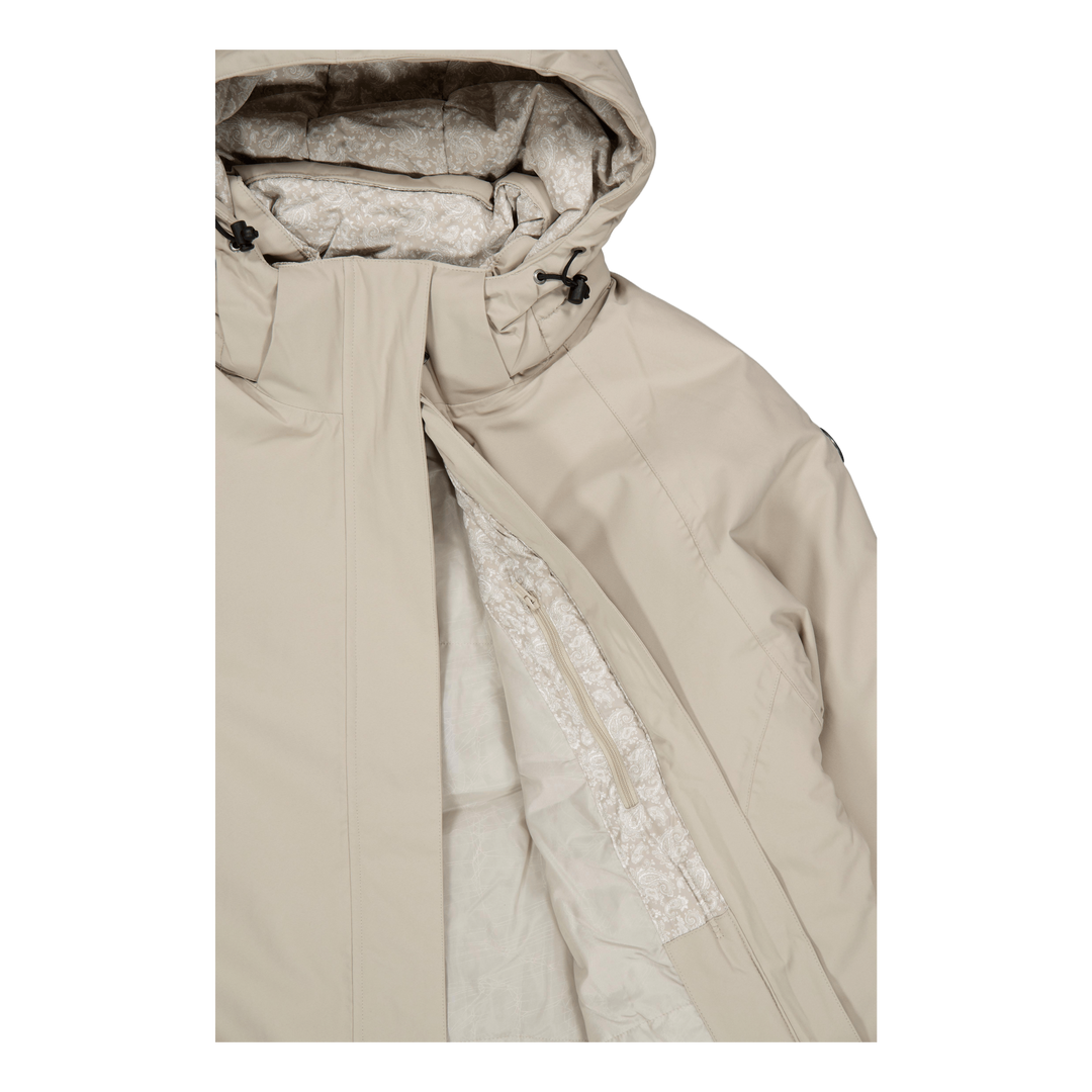 Modena Coat Wmn Offwhite