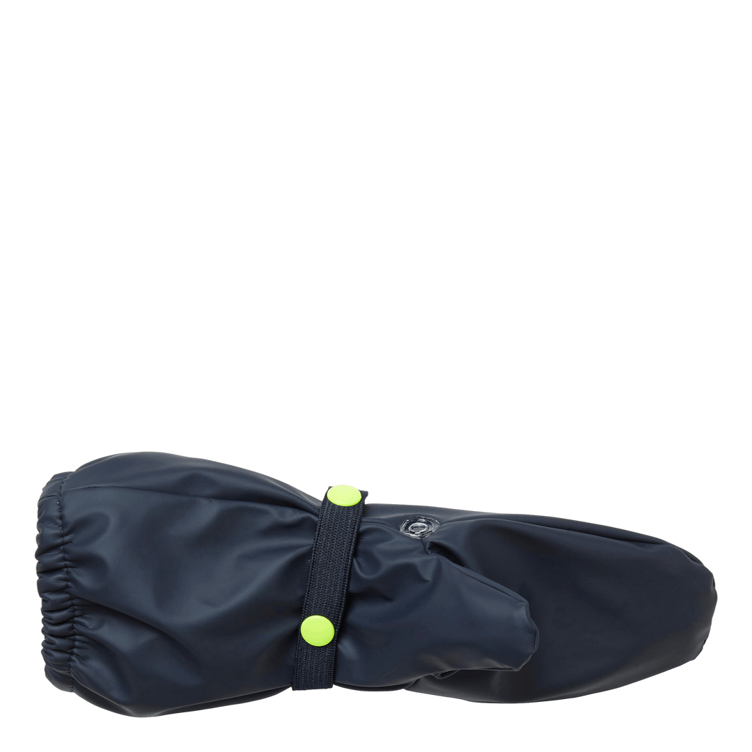 K Bergen Fleece Pu Mittens Navy