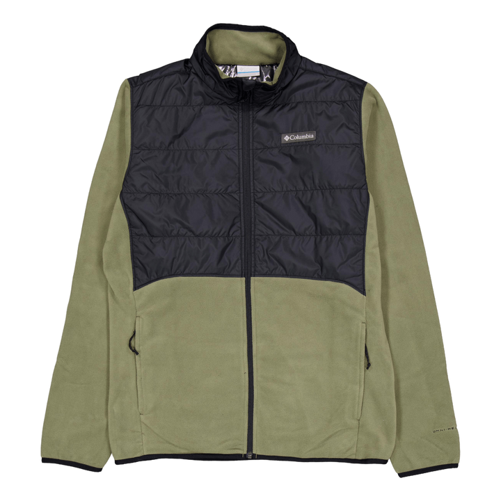 Basin Butte™ Full Zip Fleece I Stone Green, Black