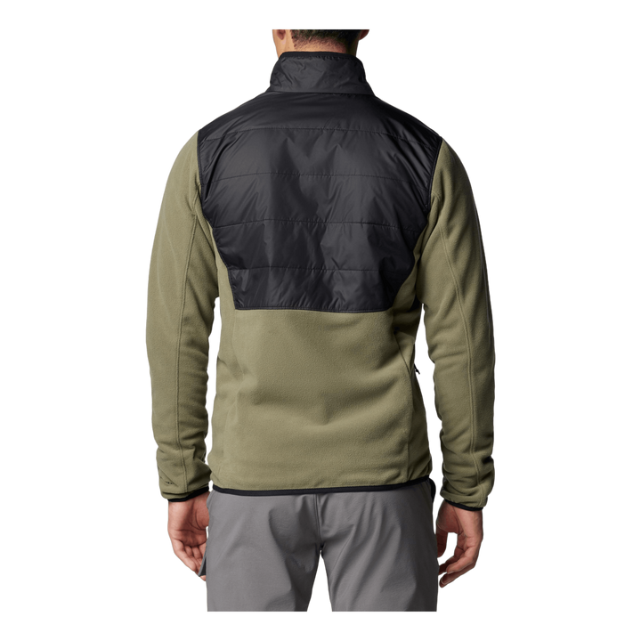 Basin Butte™ Full Zip Fleece I Stone Green, Black