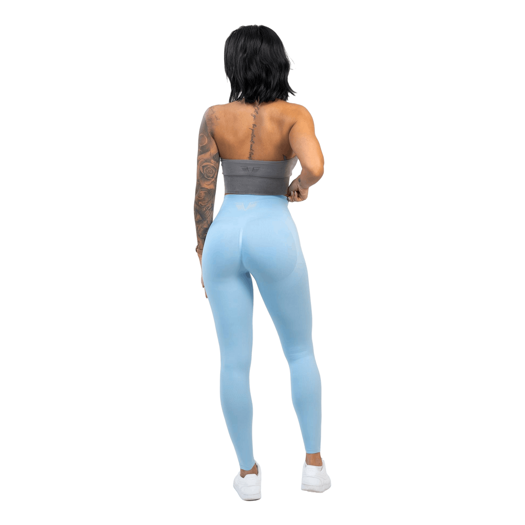 Seamless Booster Tights Sky Blue