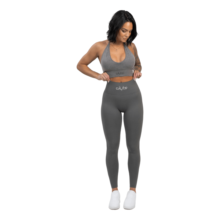 Seamless Booster Tights Light Grey