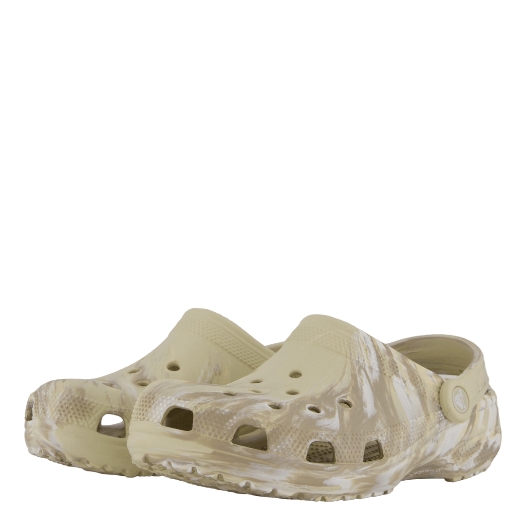 Classic Marbled Clog Bone/multi