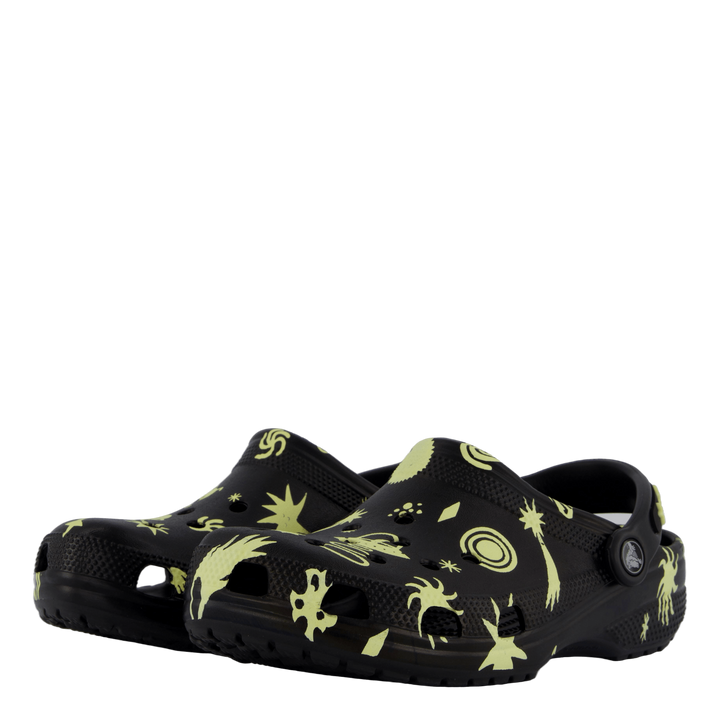 Classic Glow Space Clog K Black