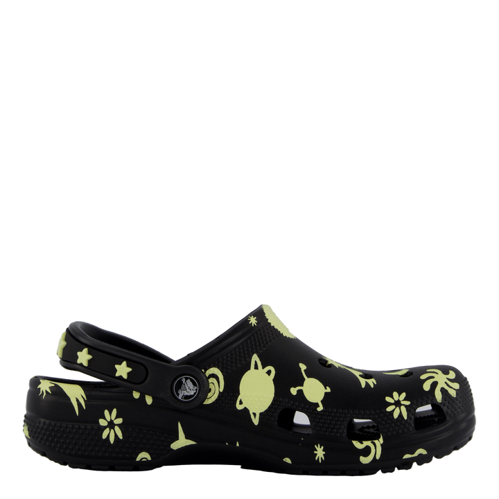 Classic Glow Space Clog K Black