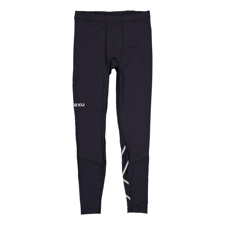 Aero Compression Tights Black/silver Reflective