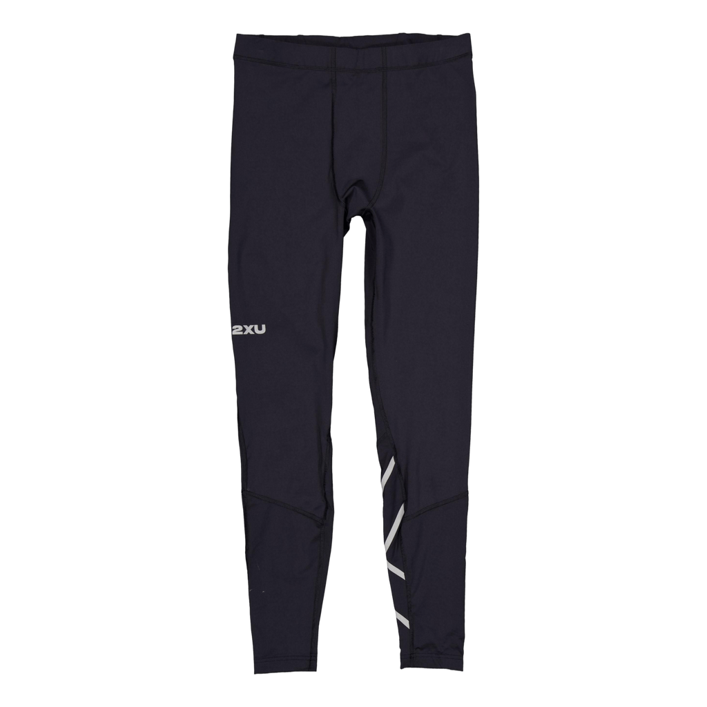 Aero Compression Tights Black/silver Reflective