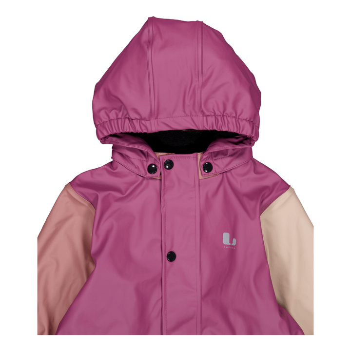 Fagerhult Rain Baby Overall, F Pink/rose