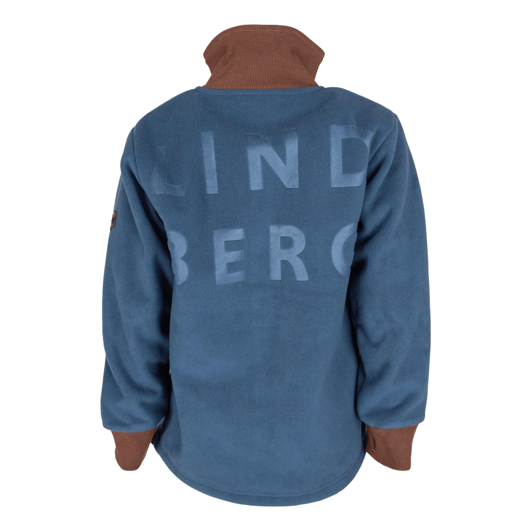 Stormy Jacket, Windfleece Grey/dark Blue